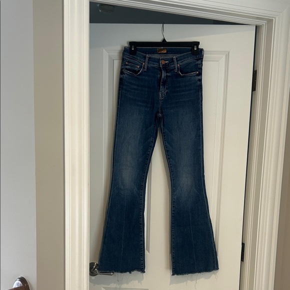 MOTHER Denim - MOTHER Indigo Wide Leg Jeans